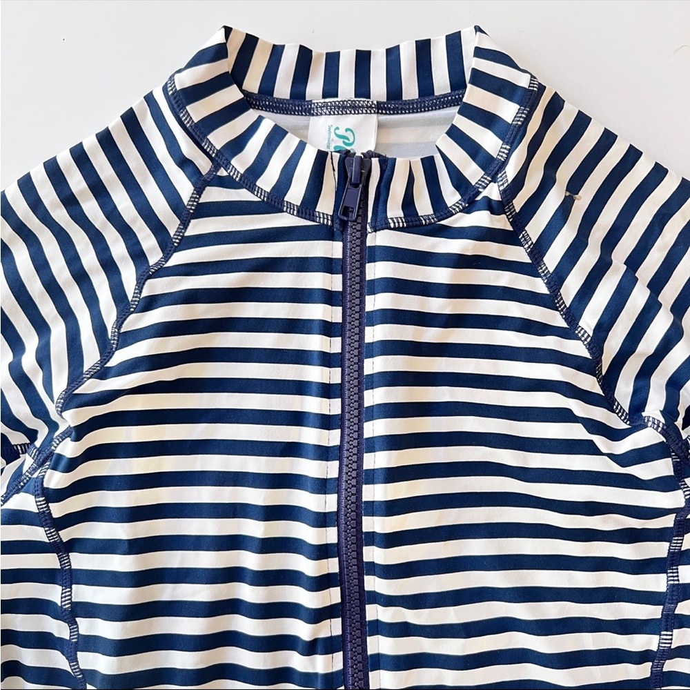 Piha Striped Swim Rash Guard - Picture 2 of 4
